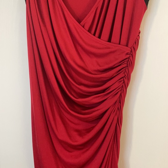 Catherine Malandrino Sleeveless Side Ruched Dress - Picture 3 of 7